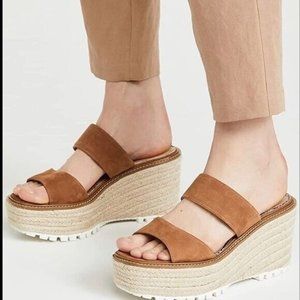 Sam Edelman Women's Luca Espadrille Wedge platform Sandals 8.5